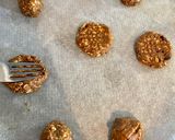 Une image de l'étape 3 de Cookies healthy vegan, sans gluten ni œuf ni beurre au beurre de cacahuète.