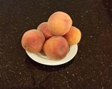 A picture of step 2 of Fresh Peach Crumble.