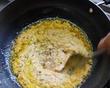 A picture of step 4 of Kadai Paneer.