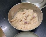 A picture of step 8 of Sambar vada.