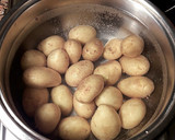 Foto del paso 1 de la receta: Patatas gratinadas en salsa de bibsa y dos natas