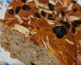 A picture of step 9 of Banana Suji Cake.