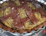 Foto del paso 4 de la receta: Pastafrola con masa de chocolate y relleno de batata y banana