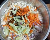 A picture of step 2 of Simplest 5 mintues Diet Bhel.