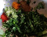 A picture of step 1 of Methi muthiya.