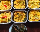 Foto langkah ke 3 dari resep Pepes Tahu Komplit.
