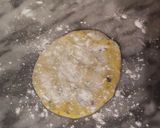 A picture of step 6 of Masaledar aloo puri.