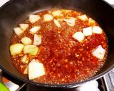 A picture of step 8 of Sweet and Sour Yellow Croaker.