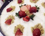 صورة لخطوة 7 من وصفة كيكة الفراولة 🍓🍓