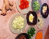 Foto del paso 4 de la receta: Empanaditas chinas con toque occidental