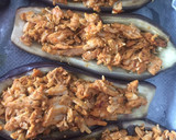 Foto del paso 9 de la receta: Berenjenas rellenas de carne picada