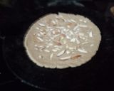 A picture of step 4 of Dry fruit paratha.