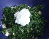 A picture of step 1 of Methi ke parathe.