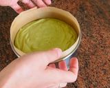Une image de l'étape 13 de La recette du gâteau au chocolat matcha.