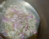 A picture of step 1 of Karhi pakora.