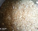 A picture of step 1 of Sausage akara.