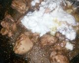 A picture of step 2 of White Chicken Creamy Karai.