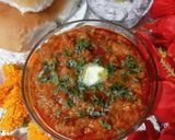 A picture of step 4 of #Par Pavbhaji.