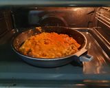 A picture of step 5 of Spanish omelette with sweet potato.