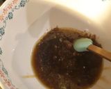 A picture of step 3 of Kentucky bourbon pecan pie.