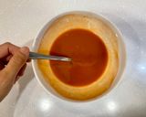 A picture of step 1 of Taiwanese Oyster Omelet.