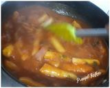 A picture of step 12 of Tteokbokki (Korean Spicy Rice Cake).