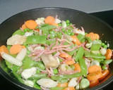 Foto del paso 3 de la receta: Menestra de verduras con jamón