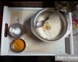 A picture of step 1 of Bengali sweet pulao.