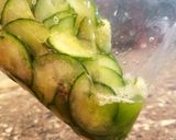 A picture of step 1 of Tofu Kimchi Salad.