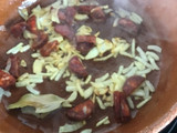 Garbanzos con callos (el arte de juntar dos botes)