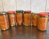 Une image de l'étape 9 de Piments antillais confits.