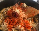 Zöldborsós csirketokány recept fázis 2 fotója