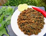 Qeema Palak (spinach and mince) recipe step 5 photo