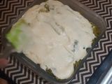 Brócoli con salsa Bechamel y muzzarella gratinado