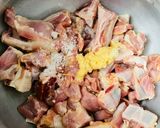 A picture of step 1 of White Mutton kurma.