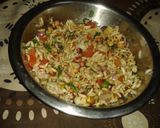 A picture of step 1 of Bhelpuri.