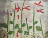 Foto langkah ke 6 dari resep Focaccia Garden.
