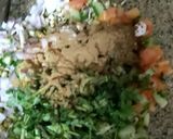 A picture of step 6 of Green Moong Sprouts Salad.