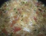 Tomato_mushroom egg drop soup recipe step 3 photo