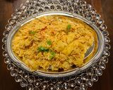 A picture of step 4 of Three spice Potato rice.