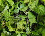 A picture of step 1 of Green chutney.