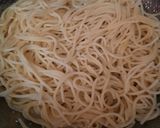 A picture of step 5 of Singaporean rice.