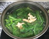 Hình bước làm 3 của món Canh cải ngỗng nấu tôm