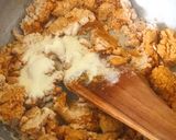 A picture of step 2 of Besan Ladoo.