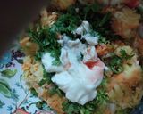 A picture of step 5 of Vegetable, Chicken and Macaroni Kabab.