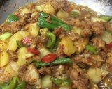 A picture of step 8 of Chicken with Pineapple.