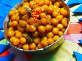 নিরামিষ ঘুগনি(niramish ghoogni recipe in Bengali)