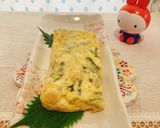 A picture of step 20 of Egg Tamagoyaki with Menma and Shiso.