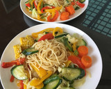 簡餐-炒蔬菜意大利麵【30分鐘】【美式】【家常菜】【清冰箱】的食譜步驟8照片