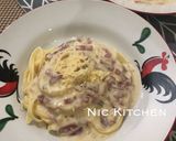 Foto langkah ke 5 dari resep Spaghetti Carbonara NIC KITCHEN.